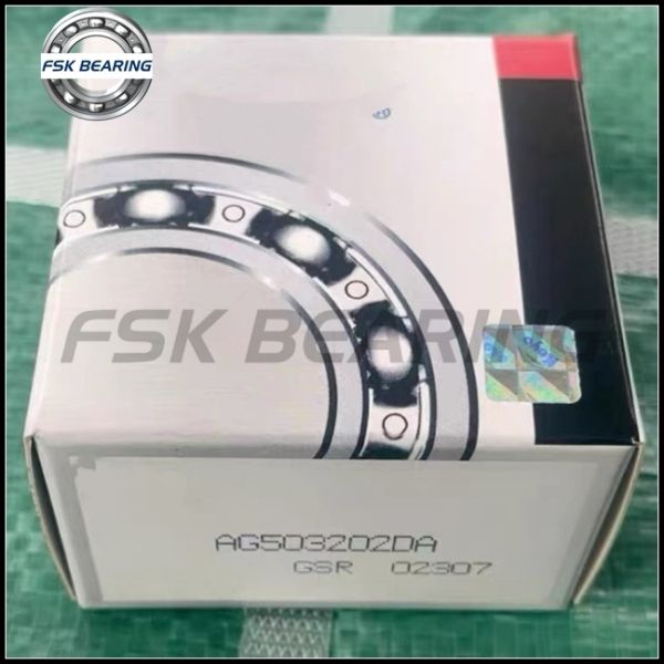 China FSK AG5032020A Air Conditioning Compressor Double Row Angular Contact Bearing 50*72*20mm ABEC-5