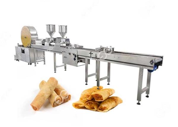 3000PCS/H Spring Roll Making Machine|Chun Juan Equipment Stainless Steel