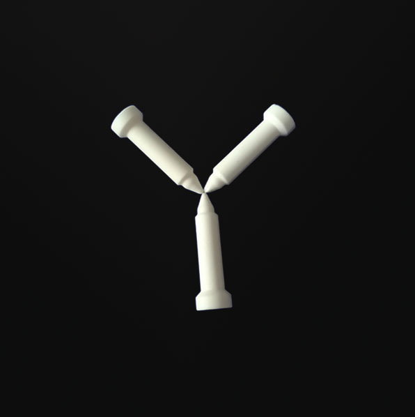 99 porcelain Wear Resistant Ceramics Positioning Pin