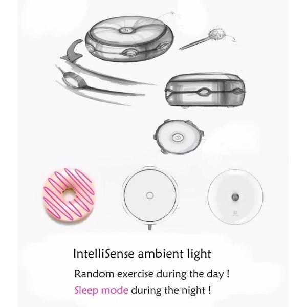 Игрушка кота пера игрушки кота электрического умного вращения автоматическая