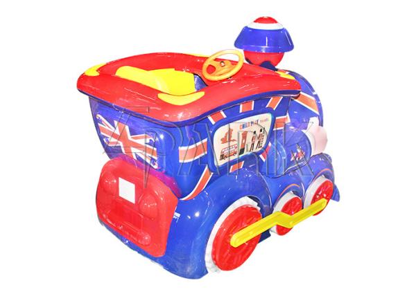 British Train Coin Pusher Game Machine Electric Kids Car 12 Month Warranty
