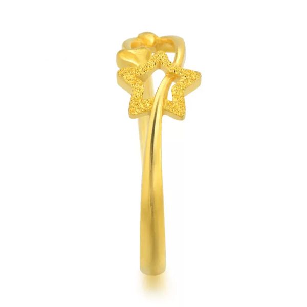 Anillos clásicos de oro fino para mujeres