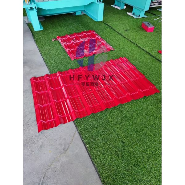 High Efficiency Automatic 980 Glazed Tile Roll Forming Machine with 16 Stations and PLC Control