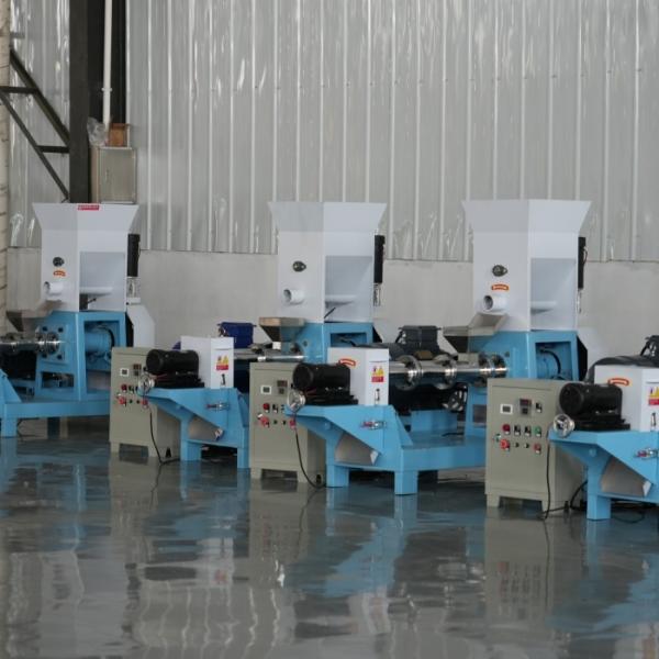 machine 180kg/H de granule d'alimentation de poissons de 1mm à de 12mm