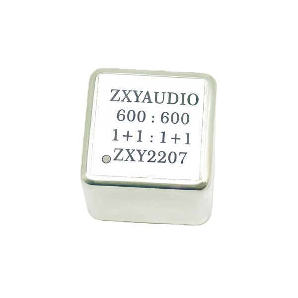 Professional Grade Audio Isolation Transformer with 600:600 Ω Balanced Transmission and 1+1:1+1 Dual Isolation for Ground Loop Elimination