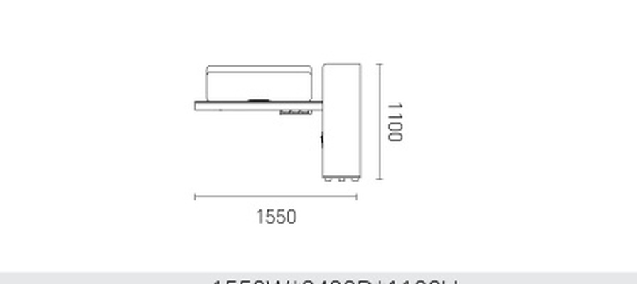 DOMI Screen Cabinet DM-KBZY15-B-File Cabinets
