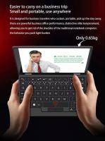 Precio de fábrica A7 computadoras portátiles computadora de 7 pulgadas Intel 12GB 256GB Netbook ganan dows 11 Mini de mano de negocios baratos portátil de bolsillo pantalla táctil Smart Tablet PC