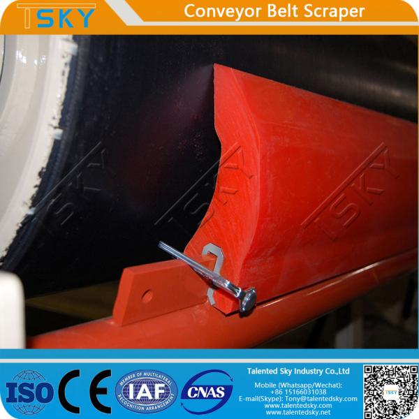 PU Primary Belt Scraper FDA Batching Plant Spare Parts