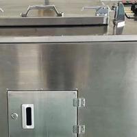 O desperdício de alimento automático recicla o lixo vegetal da retalhadora que recicla a máquina