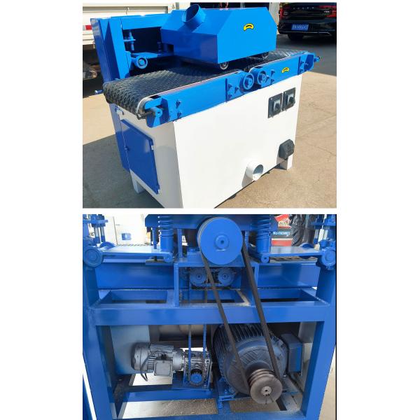 Multi Blade Rip Saw Machine for Horizontal Circular Cutting in Building Material Shops
