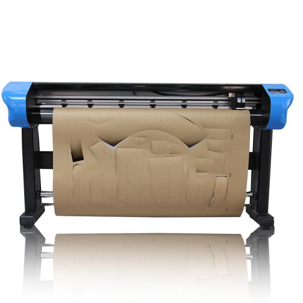 Double Heads Cad Cutting Machine , High Performance Garment Plotter Machine