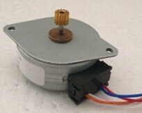 35mm 35BY412 Permanent Magnet Stepper Motor 7.5 Degree 24V Stepper Motor 15mm Thickness