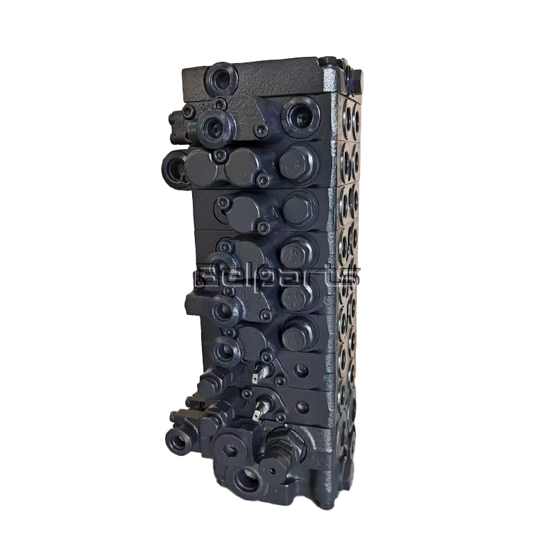 Valve de commande principale hydraulique pour excavatrice acceptée OEM pour Komatsu PC35MR-2