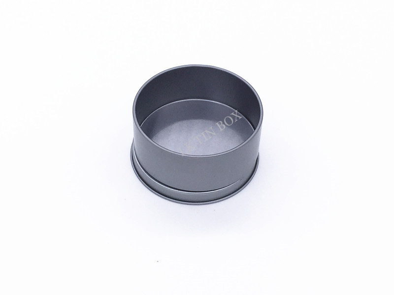 Round FDA Candy Decorative Tin Containers For Cocoa Chocolate Gift Packaging