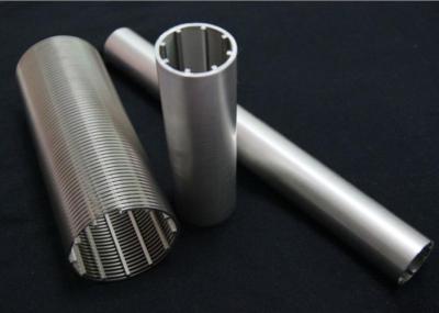 Inconel Inckel Slotted Wedge Wire Filter Screen 600mm OD For Construction