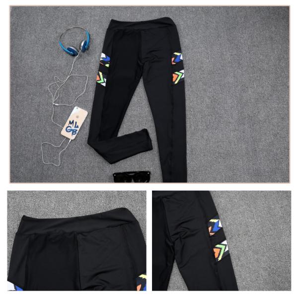 RealLion Wide Leg Sport Pants Women High Waist Stretch Bandage Flare Pants Broad Leg Dance Yoga Pants Long Trousers