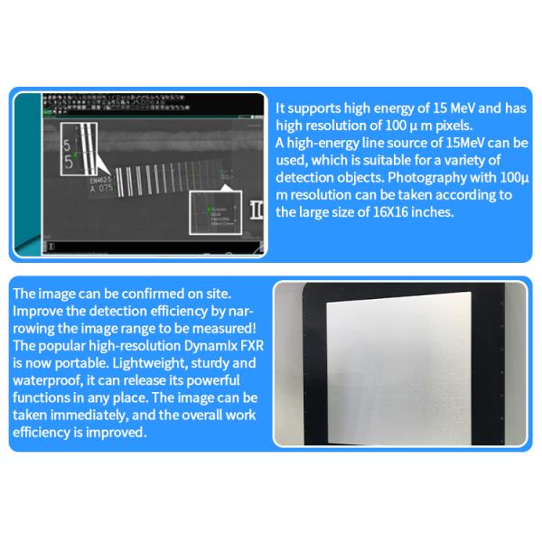 Fuji DR Wireless Digital High Definition Flat Panel Industrial Detector Customized for OEM Needs