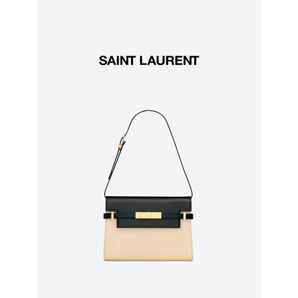 Premium Leather Yves Saint Laurent Beige Bag OEM