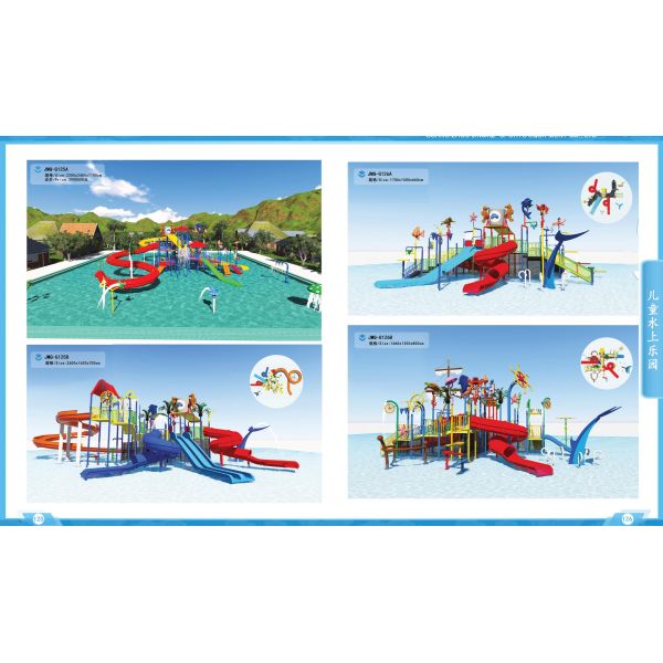 Eco Friendly Plastic Swimming Pool Slide Durable Freely Design