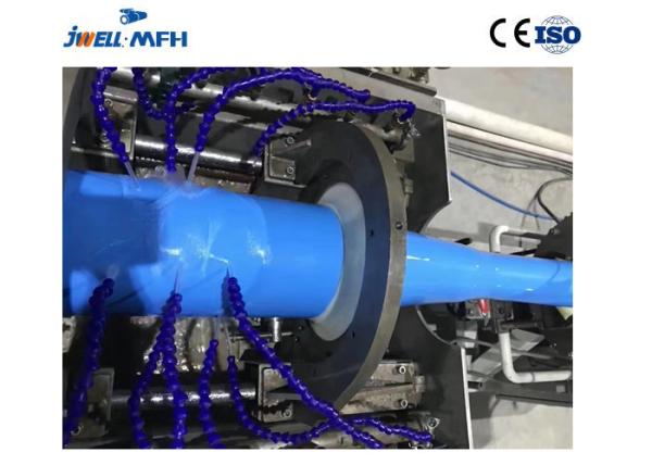 Water Supply PVC-O Solid 630mm OPVC Pipe Extrusion Line