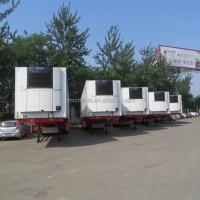 CIMC Transport par chaîne froide Semi-remorque congelée Remboursement par réfrigération