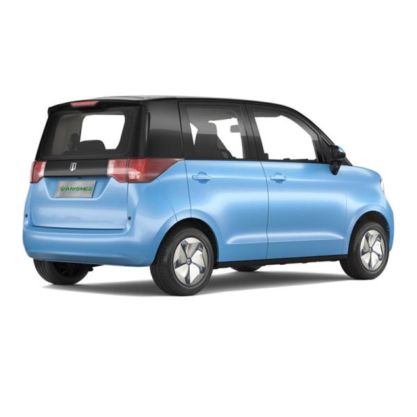 Qingdao supply new energy electric car 5 doors 4 seats adult mini car with lithium battery