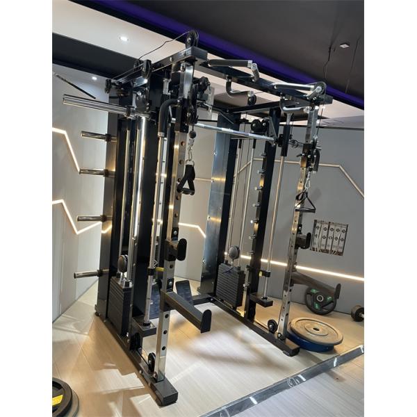 Smith Machine Fitness Cable Crossover Benches Hip Thrust Rowing Gym Equipment
