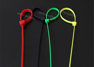 Releasable Plastic Nylon Cable Tie 450mm Green