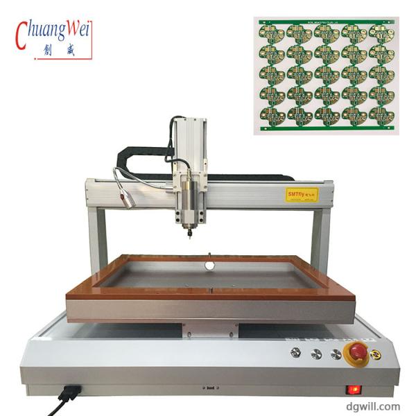 Desktop Single Bench PCB Router Machine with 500mm/s Positioning Speed and High