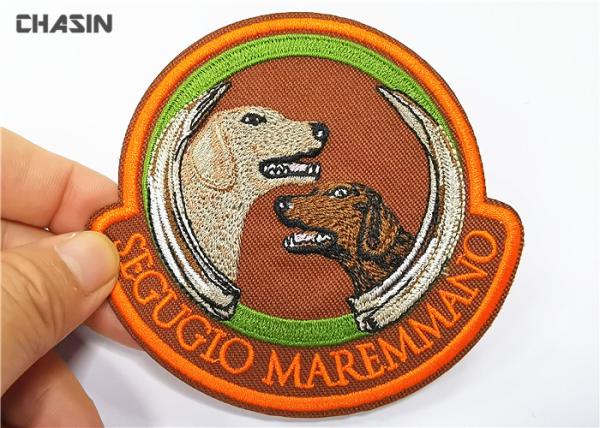 Remendos do chapéu da linha do inclinação bordados para a equipe ou o clube de esportes