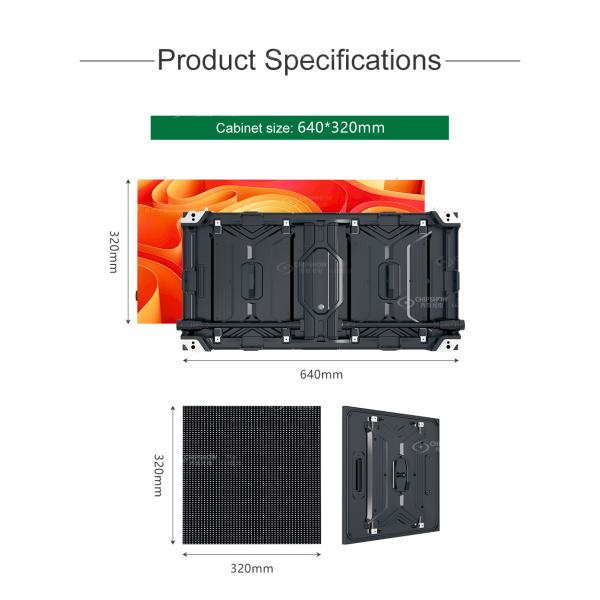 P5 Full Color 3D Advertising Display Waterproof Fix Installation LED Screen Outdoor for Concerts