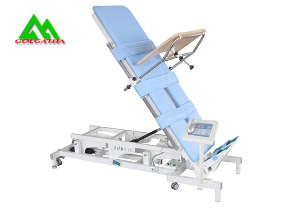 Hospital / Clinic Electric Vertical Rehabilitation Bed For Patient Exercise Training