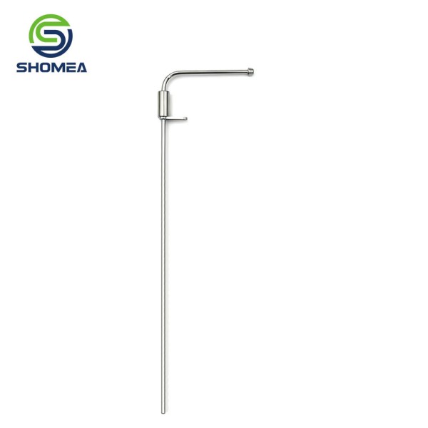 Customized L‑Shape Bent Tip IVD Sampling Needle with Locating Tab for Medical Equipment