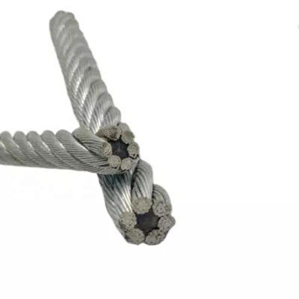 8*19s High Carbon Steel Wire Rope with 1mm-16mm Diameter for Elevator Applications