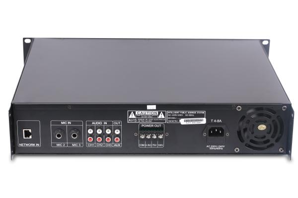 120W/250W/500W IP Power Amplifier Weatherproof Aluminium Enclosure Speaker Amplifier