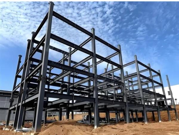 Anti Corrosion Steel Structure Building Prefab Structure Steel Warehouse With Bolt Connection