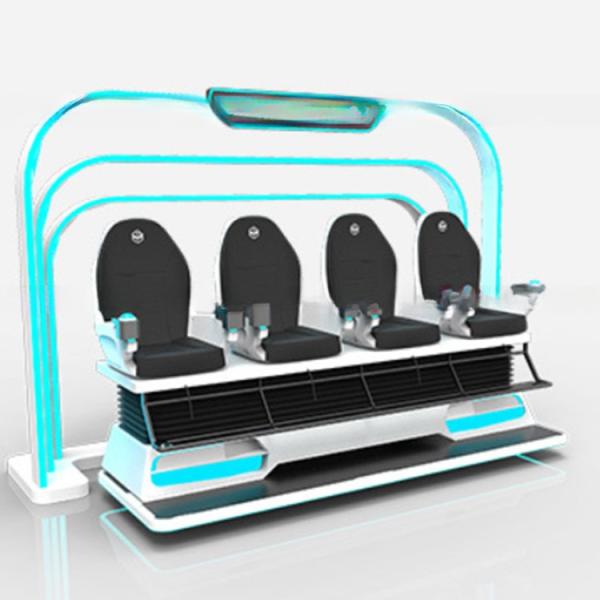 Commercial 9d Vr Cinema 4 Seats 380V Electric For VR Theme Park