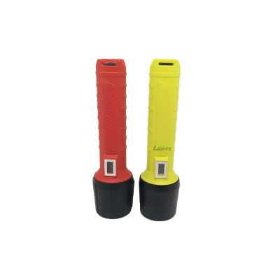 LED Digital Display GL-T666 B Explosion Proof Flashlight With Panasonic Lithium Battery
