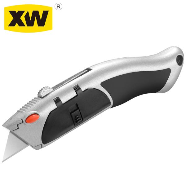 Push Button Utility Knives Plastic Handle 176*46.5*26.5mm SX2600
