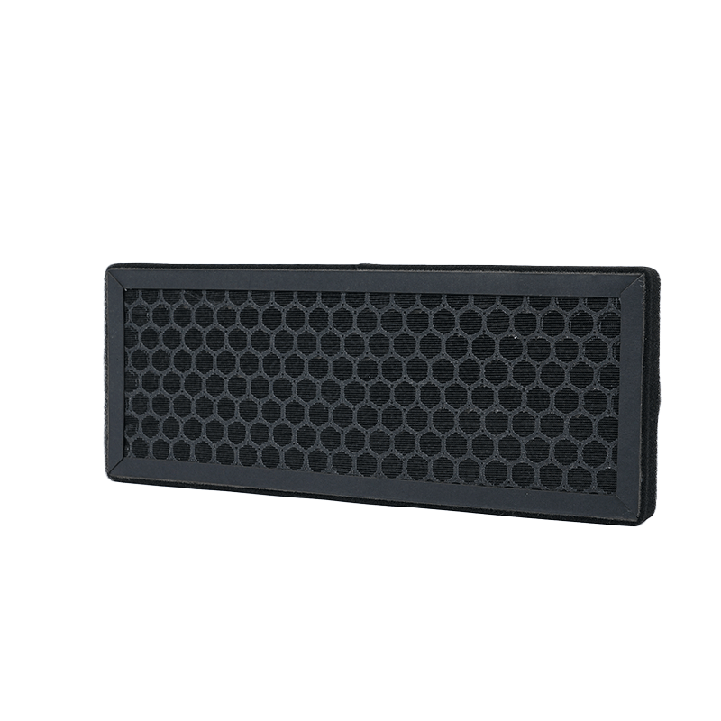 Black Activated Carbon V Bank Filters 16x25x2 Hepa Filter ODM