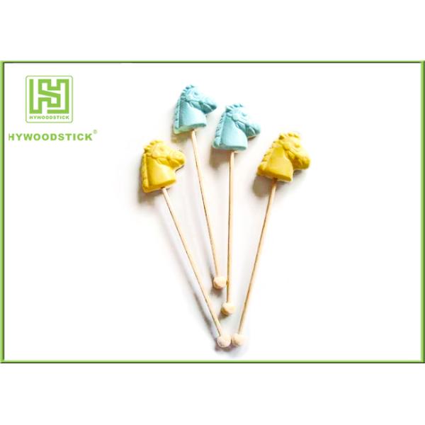 Personalised Branded Large Wooden Lollipop Sticks 2.5mm ~ 9.0mm Diameter