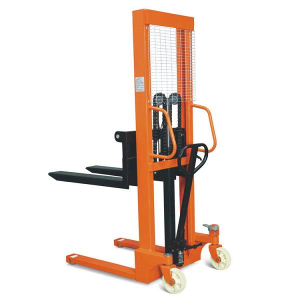 Hydraulic Hand Forklift 1 Ton Manual Heavy Duty Pallet Lift Stacker