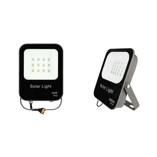 2000LM 96WH Solar Panel Floodlights With Aluminum Alloy Frame
