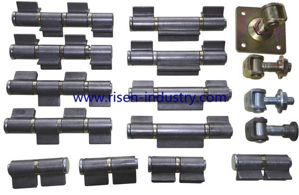 welding hinge heavy duty, kinds of iron gate hinge, material: steel, finishing:self color or zinc plating