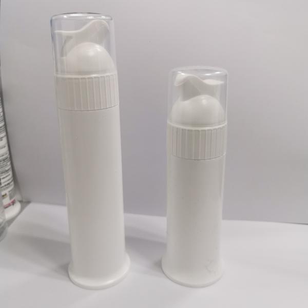 No Waste Design Press Dispensing PP Plastic Toothpaste Pump Bottle Bathroom Counter