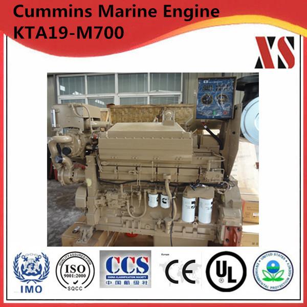 Cummins KTA19-M4 marine engine 700hp diesel wet exhaust manifold boat engine for sale