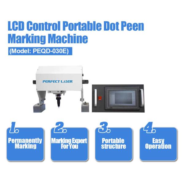 LCD ручная металлическая табличка номер рамы дата код точка Peen маркер для алюминиевого сплава нержавеющей стали