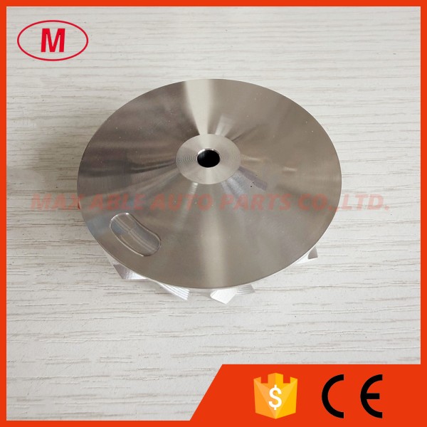 TD04HL 47.04/58.00mm 9+0 blades point milling Turbocharger milling/aluminum 2618/billet compressor wheel