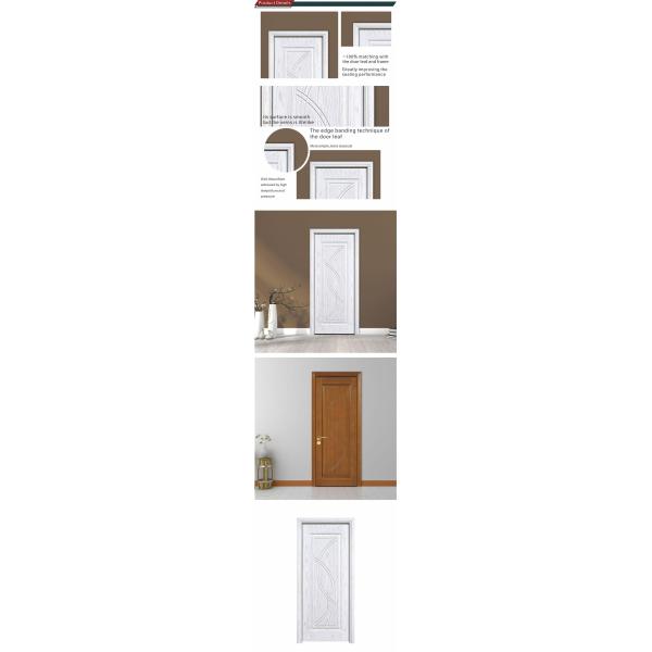 125cm Solid Wood Oak Veneer Modern Wooden Door Design For Home