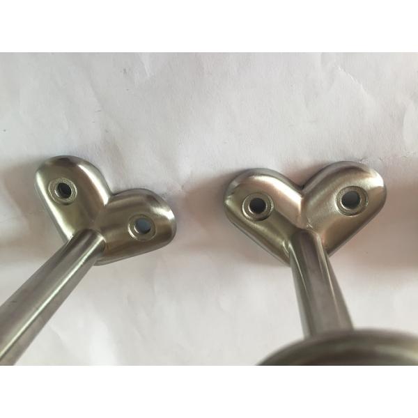 Inox 90 Degree Corner Pipe Support  for Stainless Steel Balcony Railing